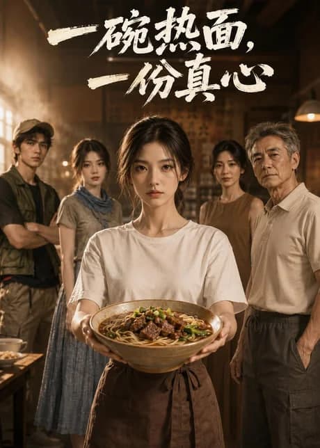 一碗热面，一份真心海报