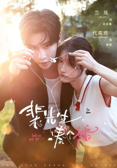 裴先生，凑个婚海报