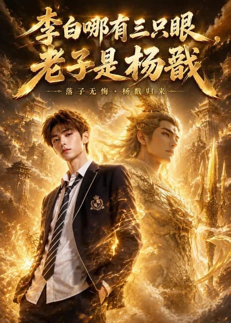 李白哪有三只眼，老子是杨戬海报