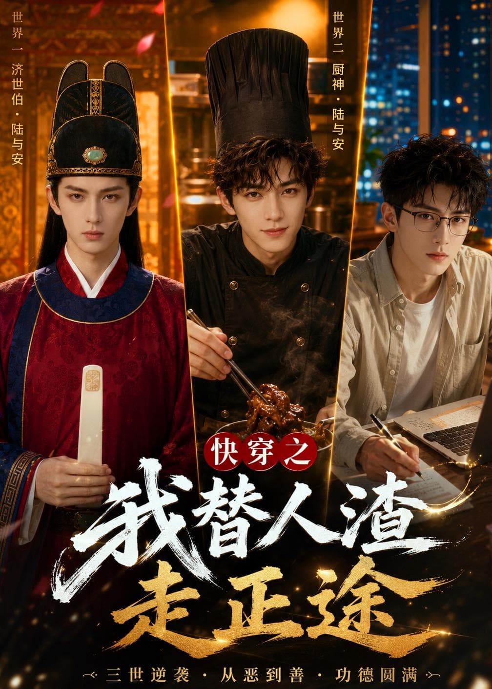 快穿之我替人渣走正途海报