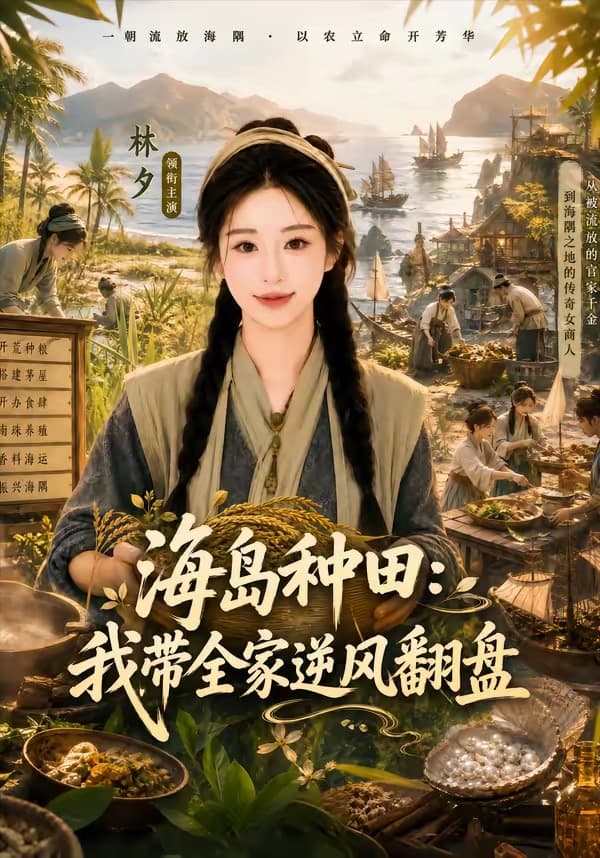 海岛种田：我带全家逆风翻盘海报