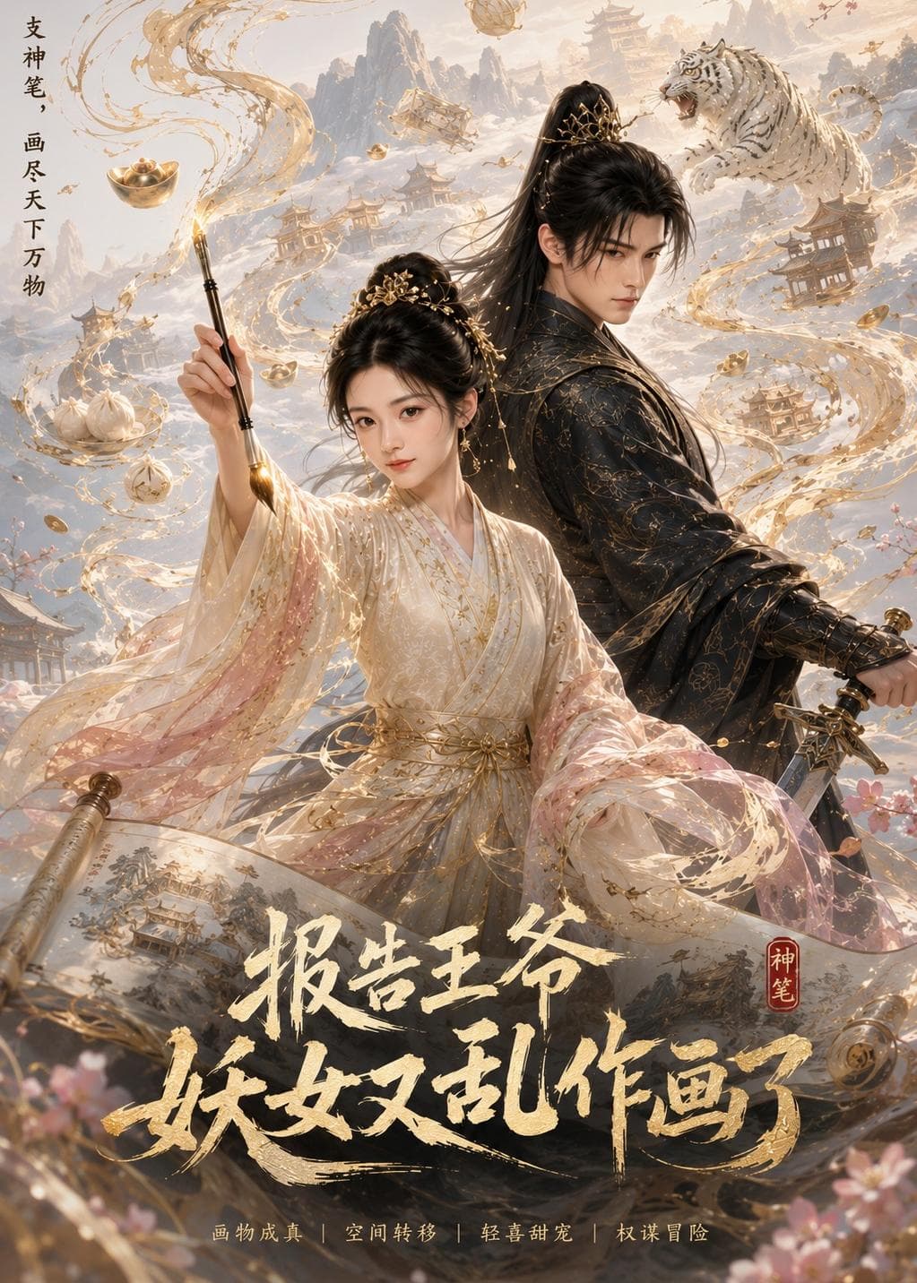 报告王爷妖女又乱作画了海报