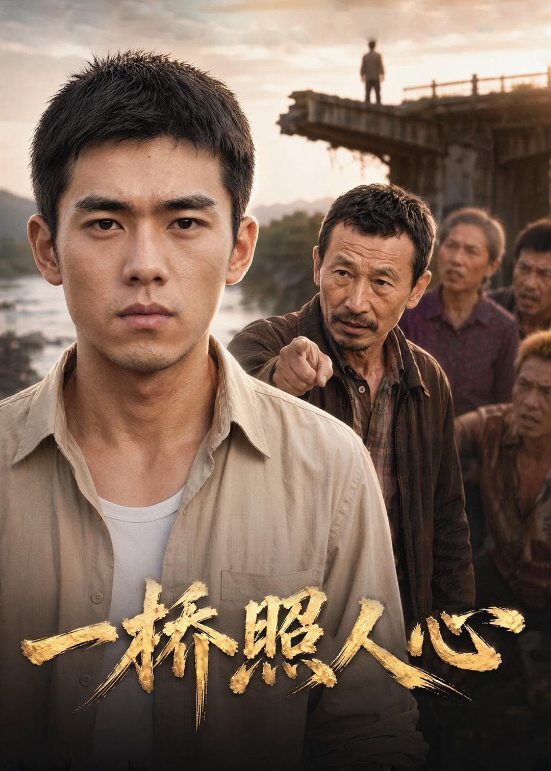 一桥照人心海报