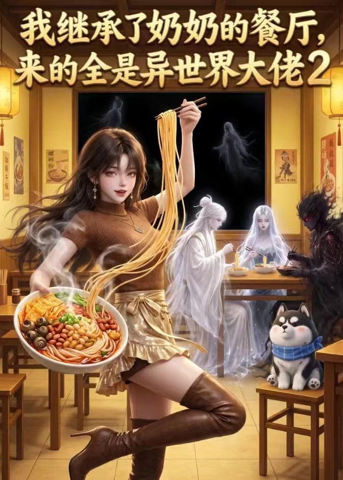 我继承了奶奶的餐厅，来的全是异世界大佬2海报