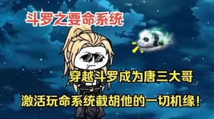 沙雕斗罗之要命系统海报