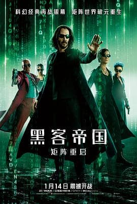 黑客帝国：矩阵重启国语海报
