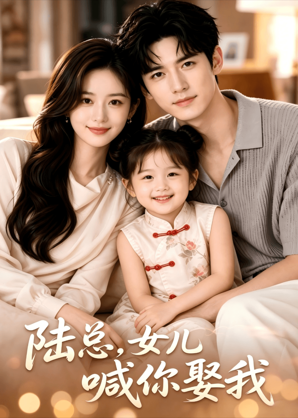陆总，女儿喊你娶我海报