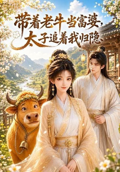 带着老牛当富婆，太子追着我归隐海报