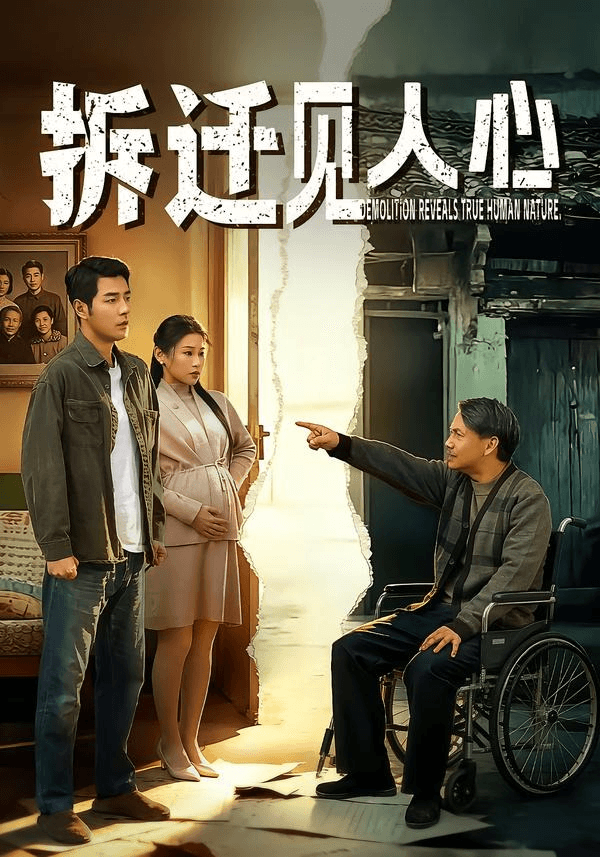 拆迁见人心海报