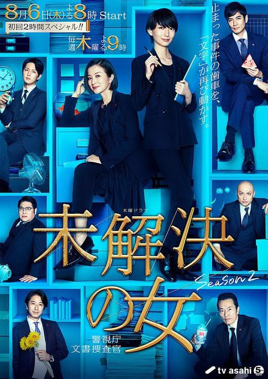 未解决之女警视厅文件搜查官第二季海报