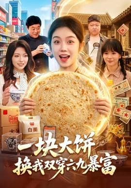 一块大饼,换我双穿六九暴富海报